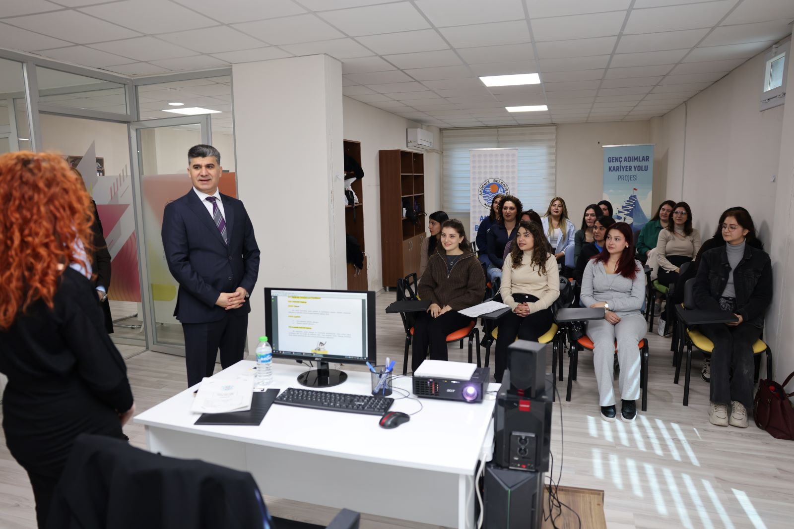 Başkan V. Şener kurs ziyareti (3)