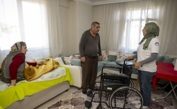 MERSİN BÜYÜKŞEHİR’DEN ENGELLİ VATANDAŞLARA MALZEME DESTEĞİ