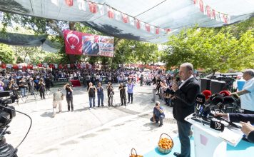 BAŞKAN SEÇER, ‘64. MUT KARACAOĞLAN KAYISI KÜLTÜR VE SANAT FESTİVALİ’NE KATILDI